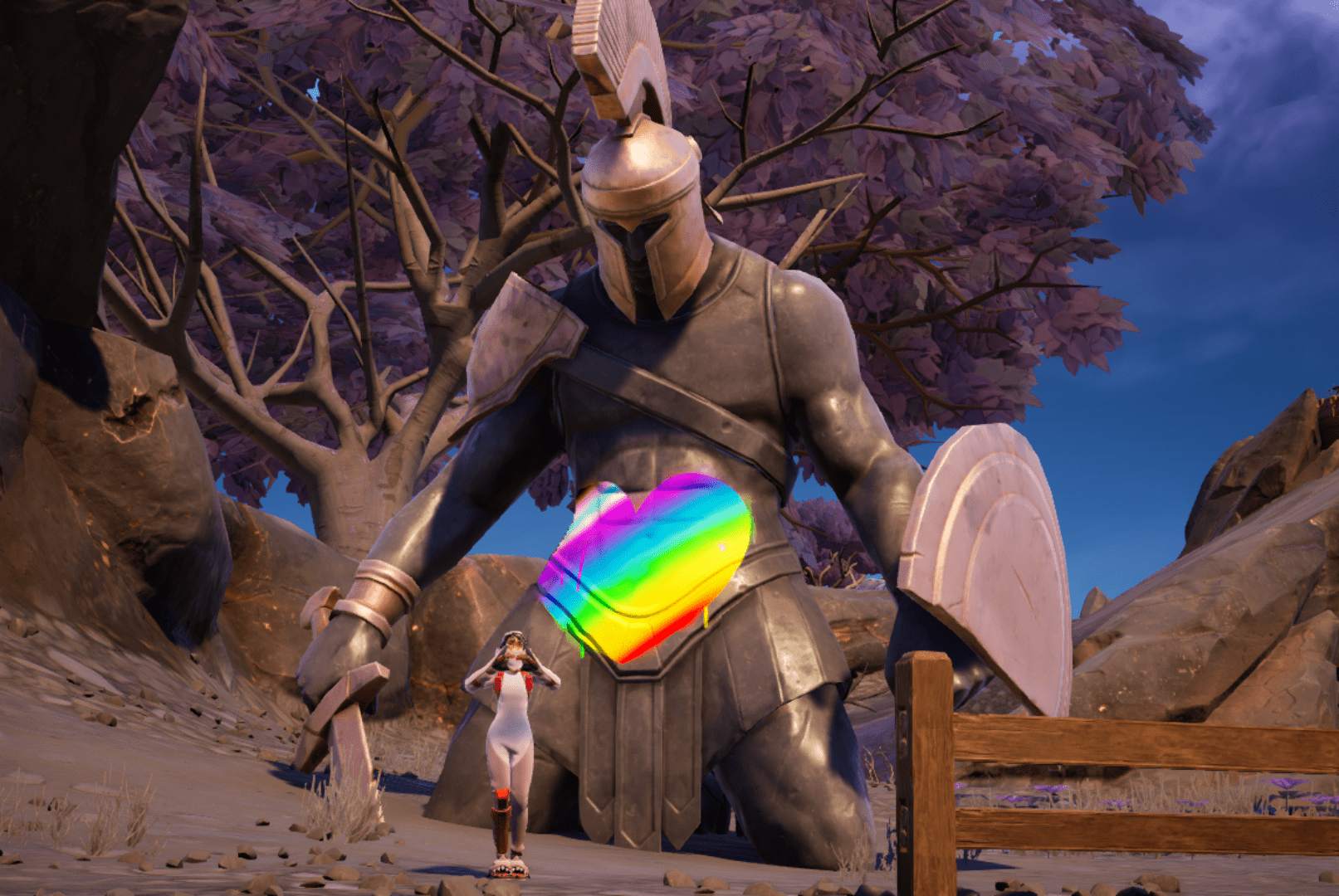 The star of Fortnite’s new map is this sexy statue