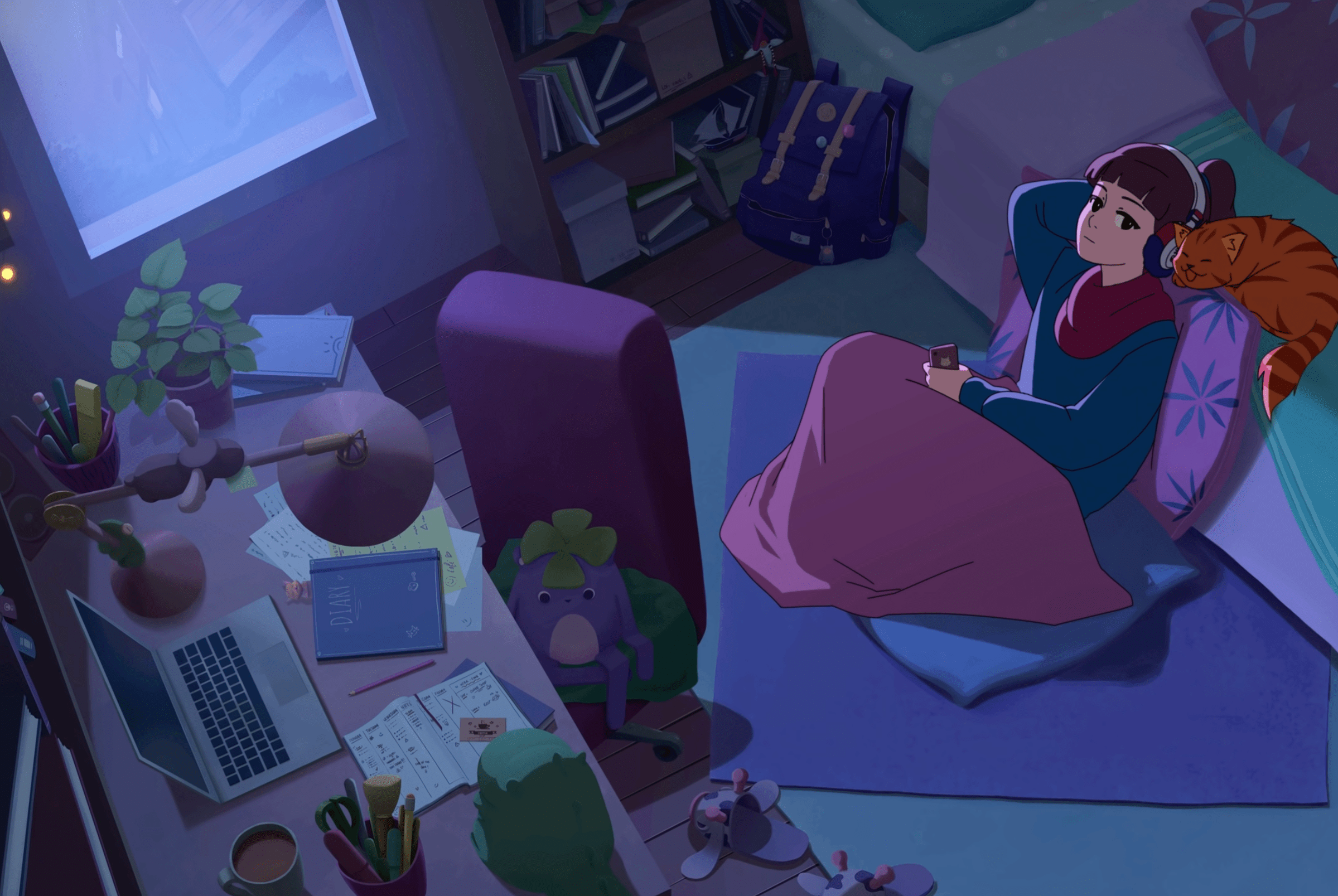 Lofi Girl and Synthwave Boy are missing