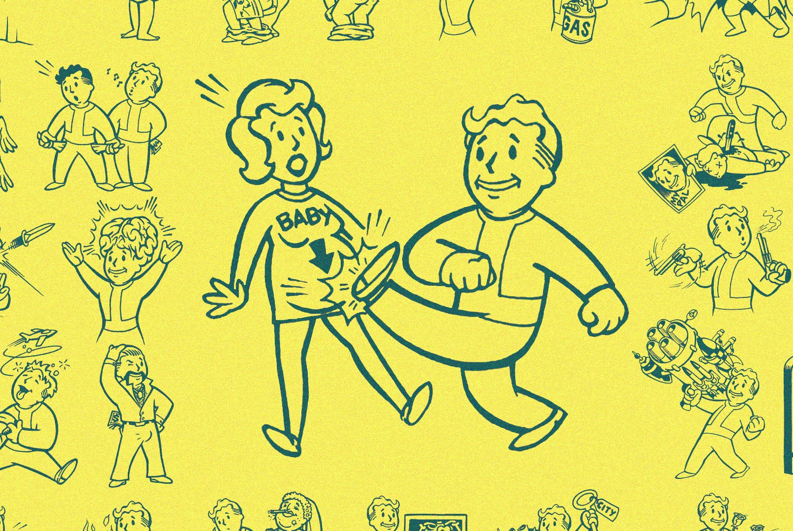 The cursed Vault Boy drawing Fallout creators would like to forget, but fans never will